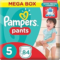 pampers pants size 5 mega box