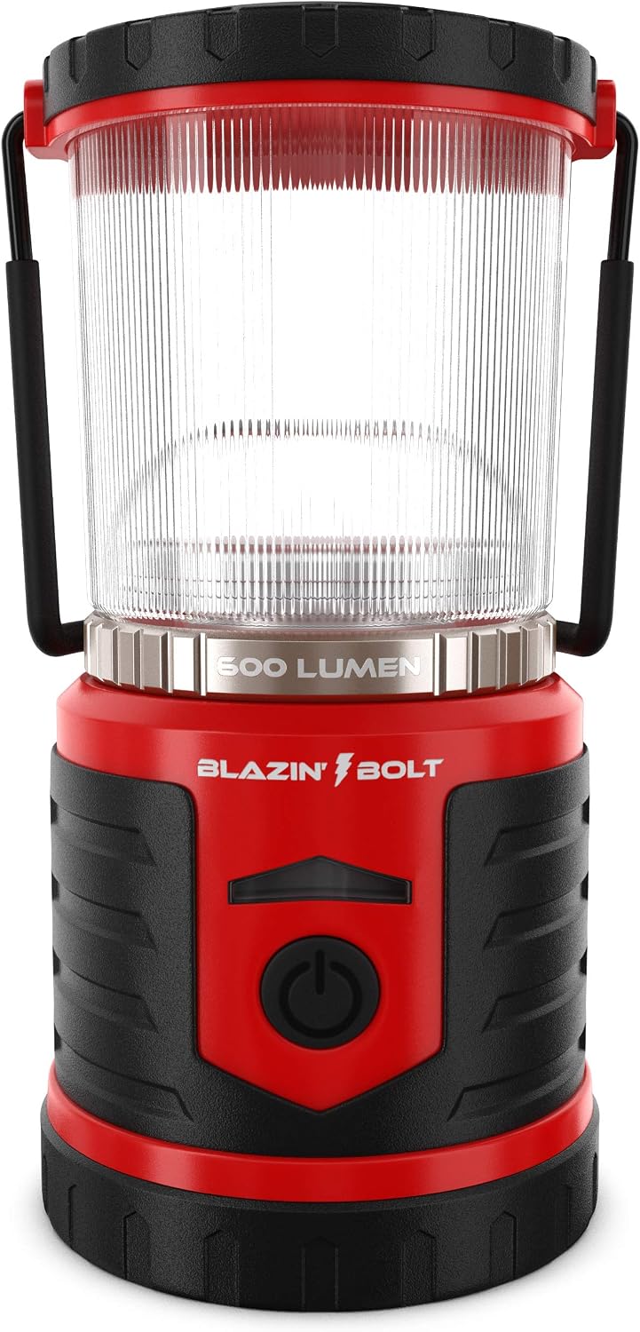 Blazin' Bison Battery Rechargeable LED Lantern | 500 Hour Runtime