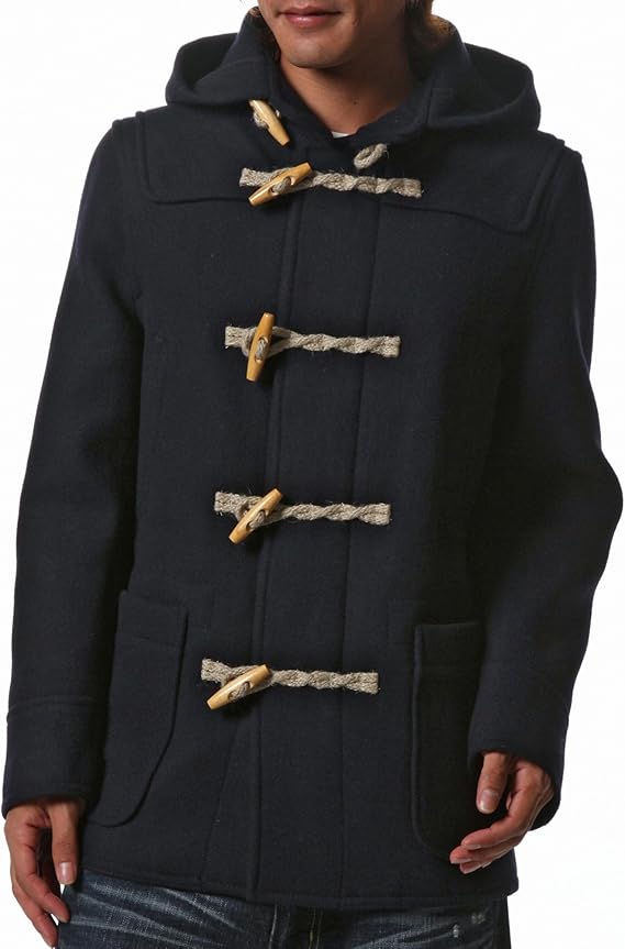 Amazon Co Jp Harvard ハーバード ウールメルトンダッフルコート メンズ Clothing Accessories
