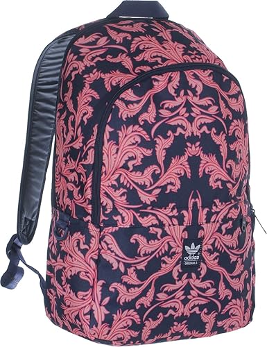blue and pink adidas backpack