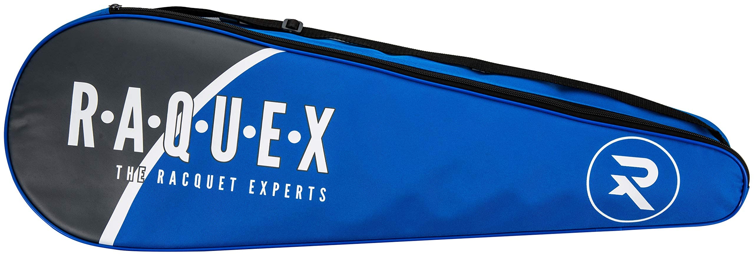 Raquex Racket Bag - for 1, 2 or 3 Squash or Badminton Racquets - Great British Design