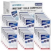 Instant Cold pack - Ice packs 36 Count Disposable 7.5 x 4.5 Inches – Must Have for Outdoor Activities – Ideal for Injuries, Inflammation, Sprains, Strains