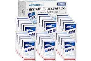 Instant cooler Ice pack- Ice packs 36 Count Disposable 7.5 x 4.5 Inches - Ready to use – Ideal for Injuries, Inflammation, Sp