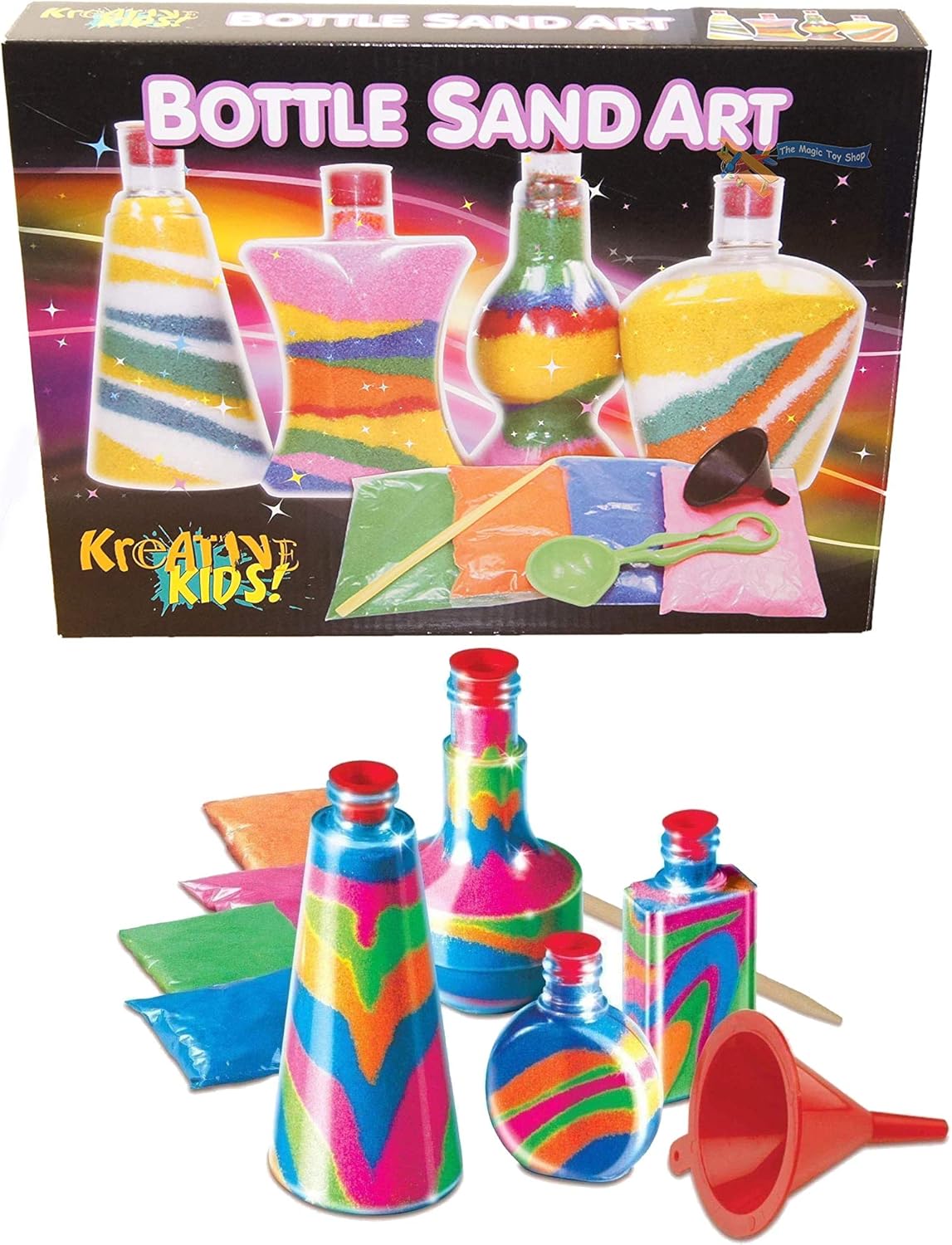 D.A.Y. Republic Make Your Own Sand Art Bottle Kit Assorted Shape