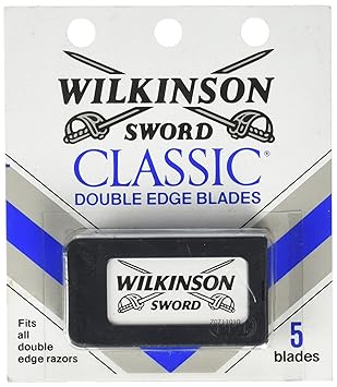 Amazon Com Schick Wilkinson Sword Double Edge Razor Blade Refills For Men 5 Count Beauty