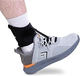 Boxia AFO Brace for Drop Foot – Adjustable, Black Medium, Unisex view 5