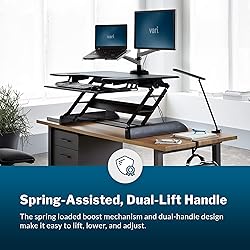 Vari VariDesk Tall 40- 2-Tier Standing Desk