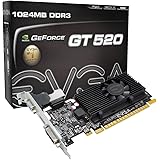 EVGA GeForce GT 520 1024 MB DDR3 PCI Express 2.0 DVI/HDMI/VGA Graphics Card, 01G-P3-1521-KR