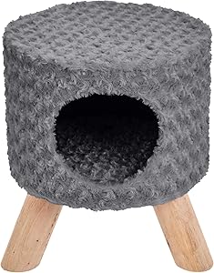 AmazonBasics Indoor Cat Bed Condo Ottoman