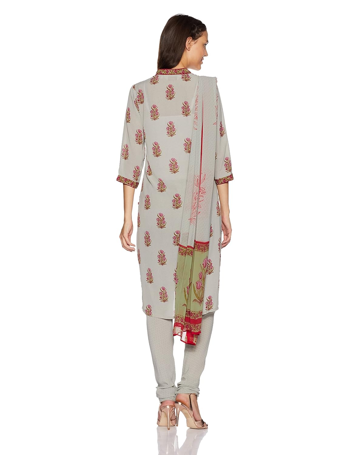 biba women's straight salwar suit