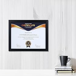 ELSKER&HOME 8.5x11 Picture Frame - Certificate