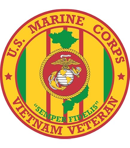L1G Vietnam War Veteran Decal – 5 Inch Oval Die-Cut Vinyl – Car Window Bumper Sticker