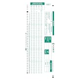 ScanRite - 882-E Scantron Compatible Testing Sheet (25 Sheet Pack)