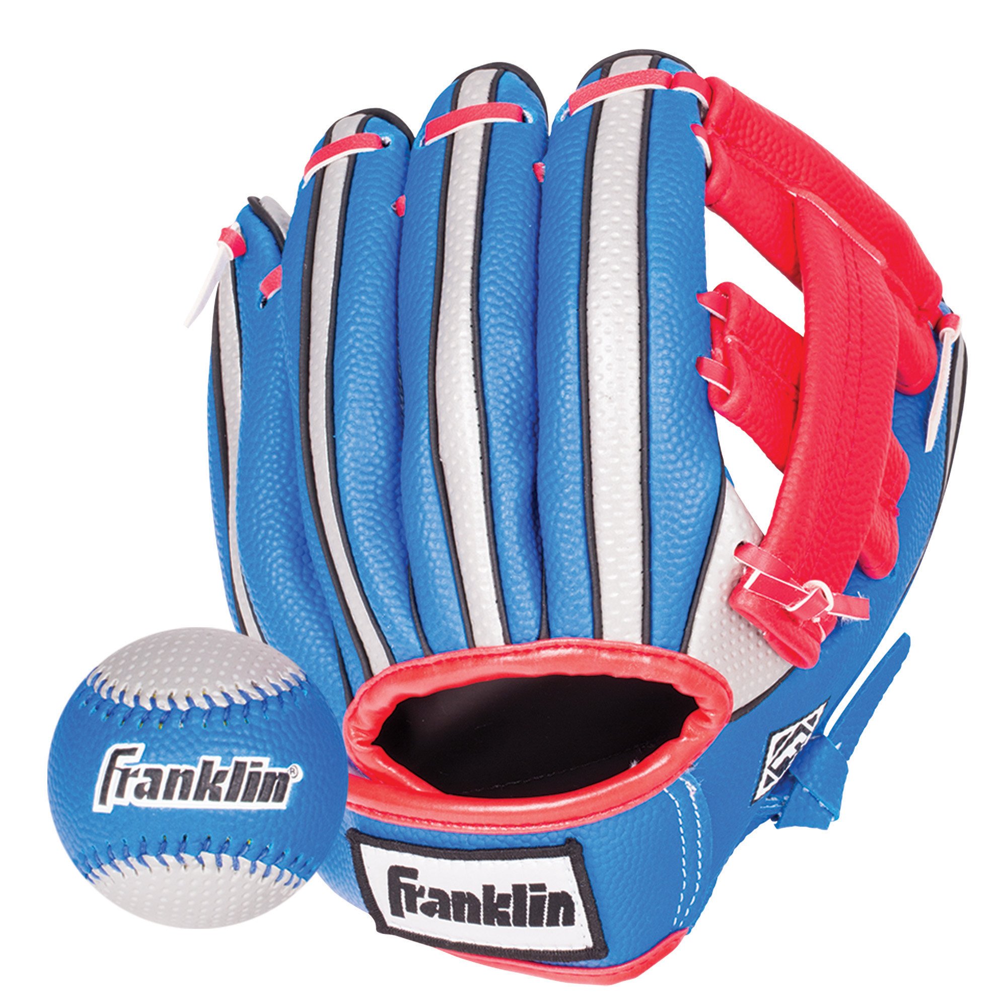 Franklin Sports Air Tech Soft Foam Baseball Glove and Ball Set 9 Inch