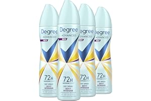 Degree Women Antiperspirant Deodorant Dry Spray Sexy Intrigue, 3.8 Ounce (Pack of 4)