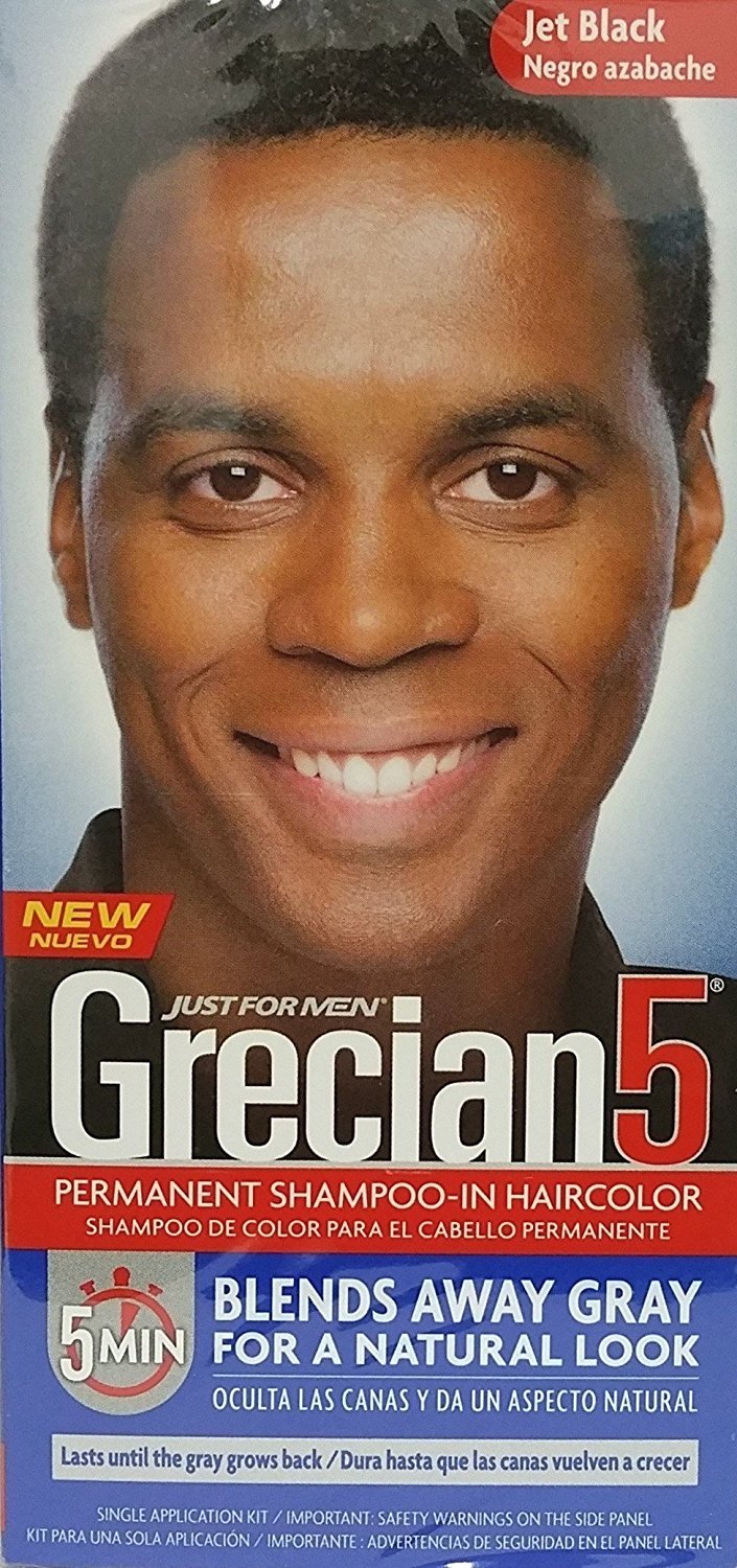 Buy 1 Application Just For Men Grecian 5 Permanent Shampoo In