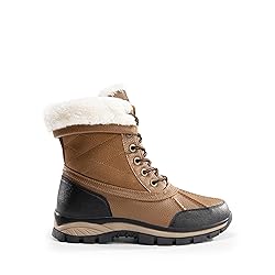 DREAM PAIRS Snow Boots for Women Waterproof Mid