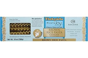 Tinkyada, Brown Rice Pasta with Rice Bran, Lasagne, 280 g