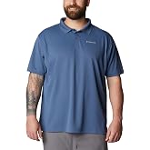 Columbia Men's Utilizer Polo | Sun Protection, UPF 30, Moisture Wicking, Extended Fit Available
