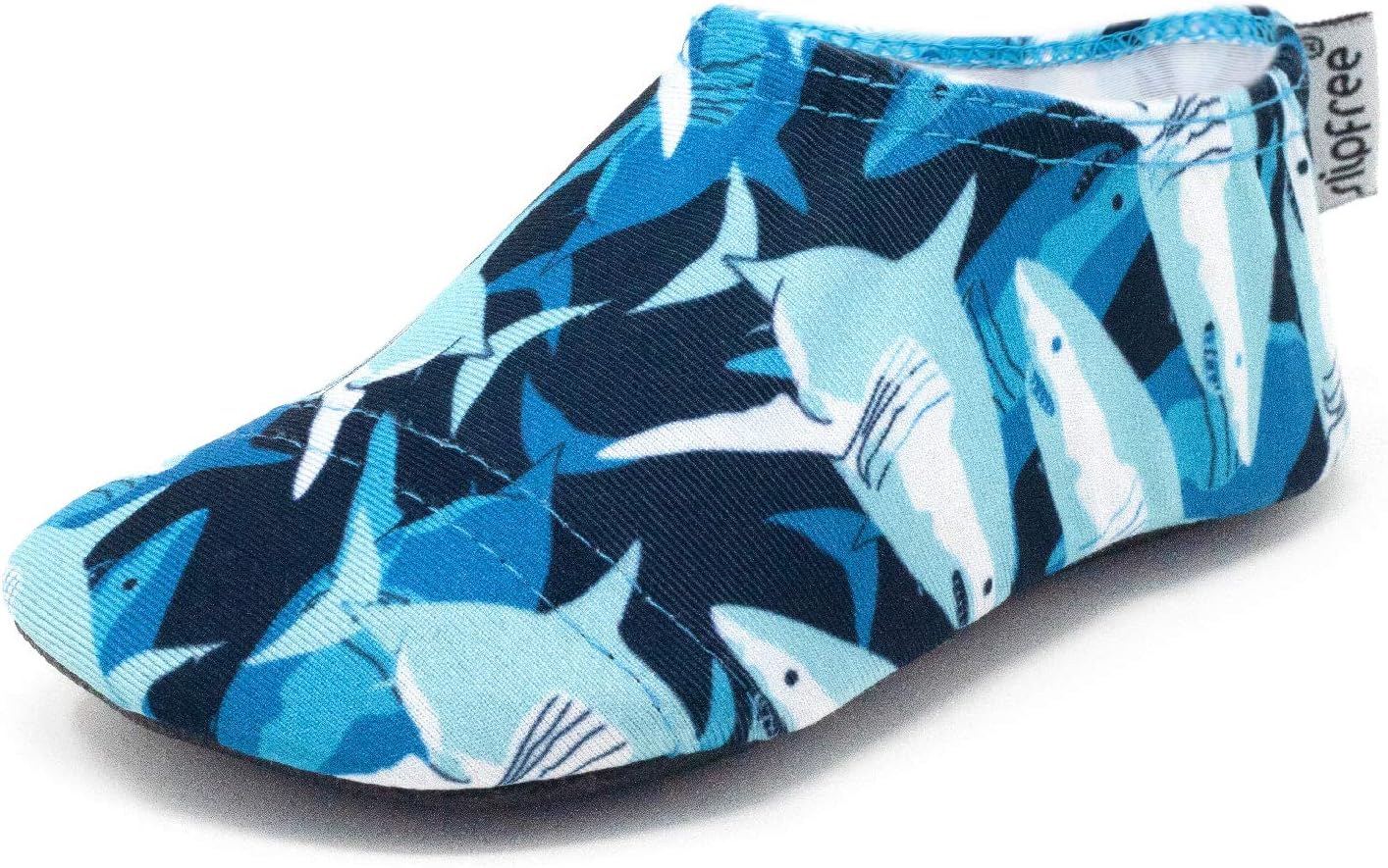 Slipfree Non-Slip Shoes for Girls and Boys. Light, Soft and Comfortable, Unisex, Kids Beach Water Shoes with Protective Sole, Ideal for Holiday, Sports, Home and More. Protects Against Weever Fish