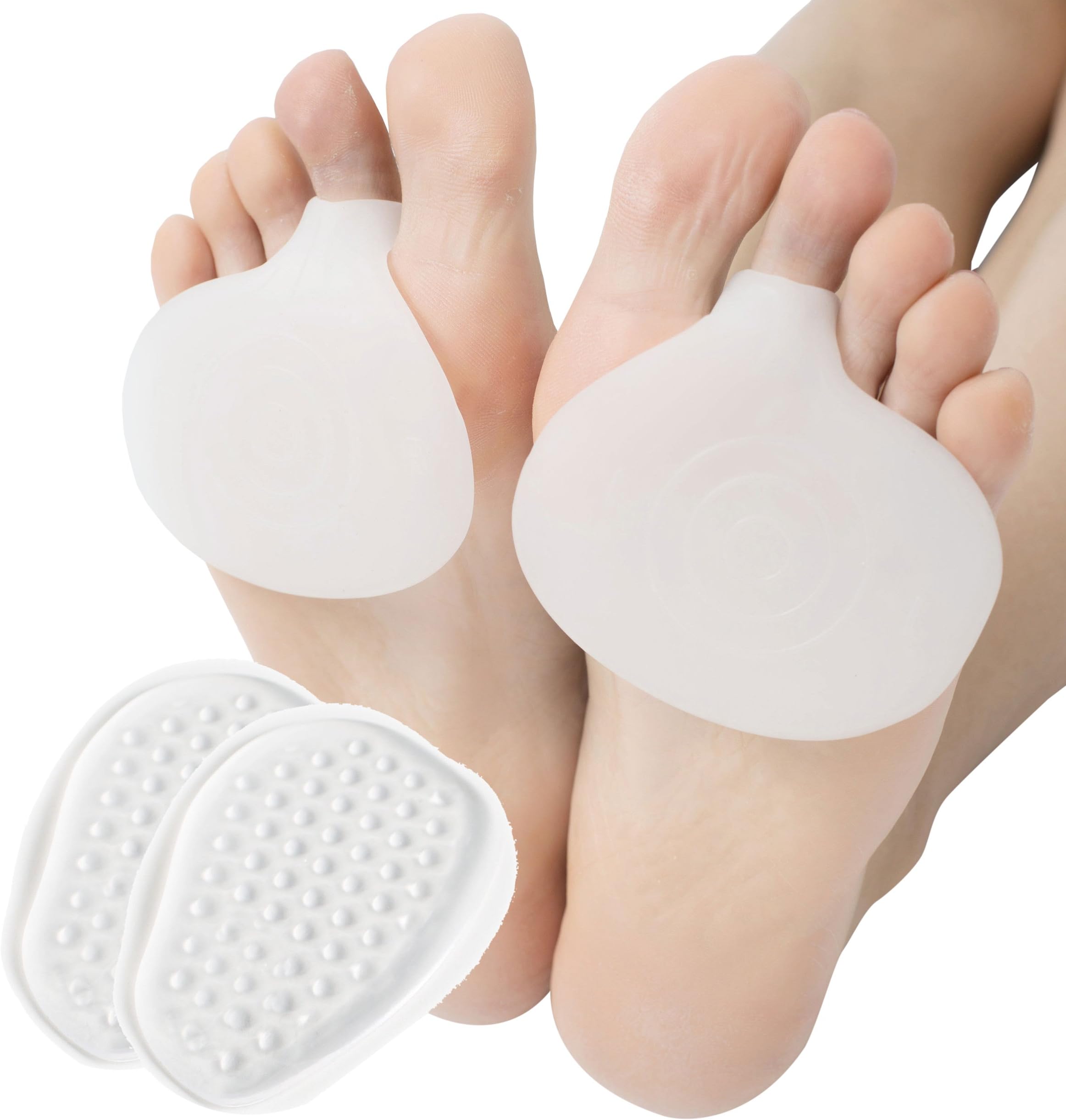 DR JK Ball of foot cushions - 2 pairs metatarsal pads for instant pain relief
