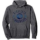NBA Official Minnesota Timberwolves Baseline Hunch Pullover Hoodie
