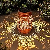 Solar Lanterns Outdoor Garden Decor,Birthday,Retirement Owl Gifts for Women, Mom, Grandma, Friend, Thanksgiving, Decorative Waterproof Hanging LED for Yard, Patio, Lawn, Landscape, Backyard