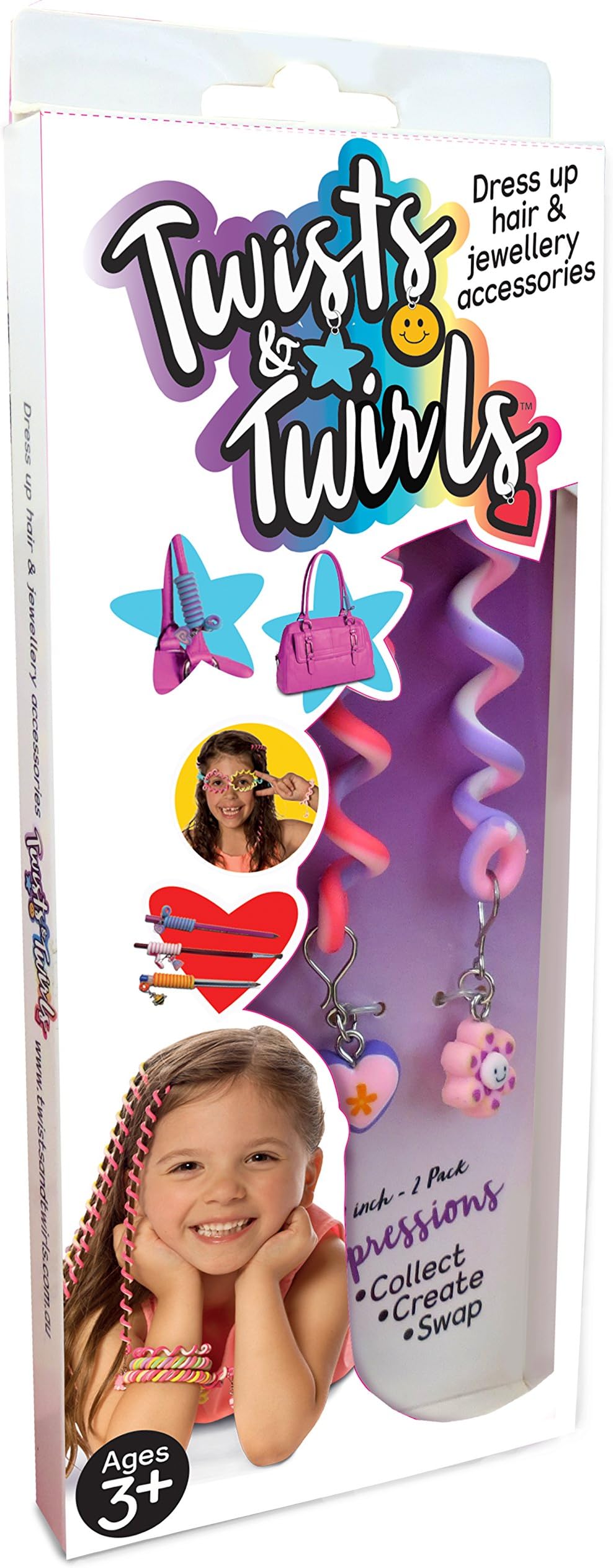 Twist N Twirls 1210 9-Inch Accessories (Pack of 2)