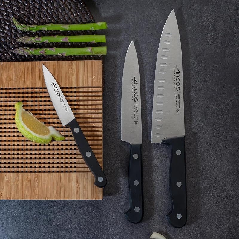 Universal Küchenmesser-Set Edelstahl 3-teilig
