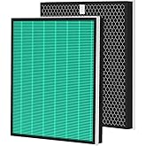 2 Set 250/250S Replacement Filter Compatible with Coway AIRMEGA Max2 250 250S, Max 2 Green Filter and Activated Carbon Filter Set, AP-1720-FP