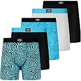 Billabong Mens Underwear 5 Pack Nylon Performance Boxer Briefs for Men