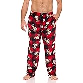 COCO BRANDS Mens Pajama Pants - Peanuts Snoopy Pajamas Breathable Soft Stretch Pajama Bottoms Sleep Pants for Men