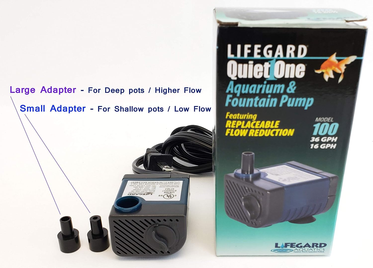 Lifegard Aquatics R440860 Bamboo Rocking Fountain-Complete with Pump/Tubing, 8", Brown : Garden & Outdoor