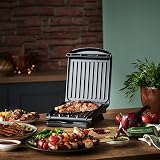 George Foreman Small Electric Fit Grill Black 760W Non Stick Health view 7