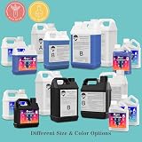 BBDINO Silicone Mould Making Kit 30A Platinum Silicone 1100g Sapphire Blue view 9