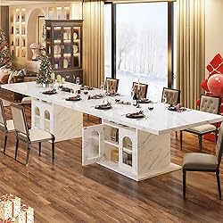 HSH Dining Table for 4–6, 63" Modern Kitchen