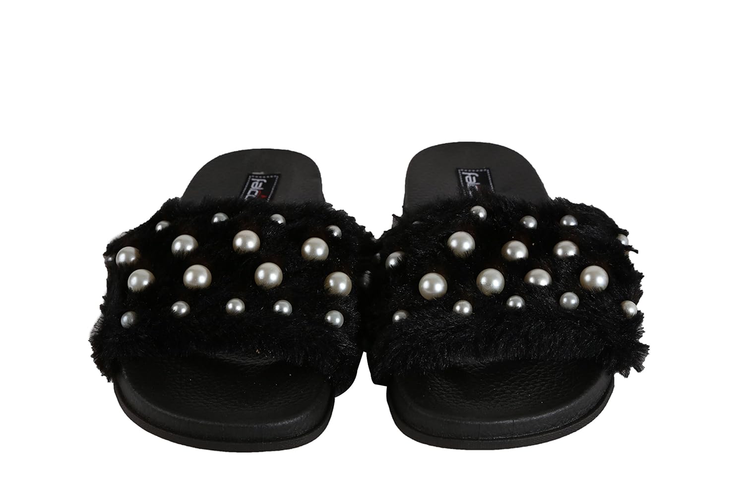 falcon18 women's casual soft furr slippers and flip flop
