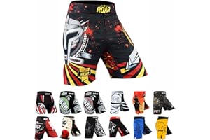 ROAR MMA Fight Shorts Grappling Muay Thai BJJ Training Jiu Jitsu No Gi Wear