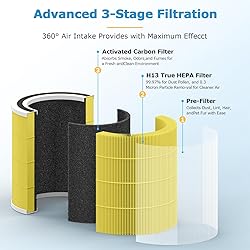 2 Pack AC400 Pet Care Replacement Filter for