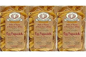 Rustichella D Abruzzo Pasta Pappardelle Egg, 8.8 oz 3-pack