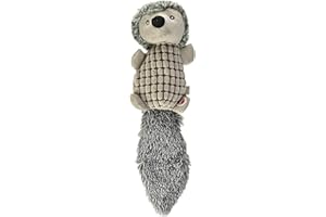 SPOT Ethical Pets 16" Assorted Long Tail Hedgehog Plush Dog Toy for Dog