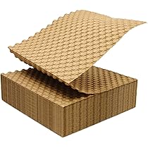 IDL Packaging 12" X 25' EcoMax™ Kraft Paper Cellulose Wadding (1 Roll) - Cushioning Wrapping And Box Void Filling - Soft And Gentle Packing For Shipping, Moving, And Storing Fragile Items - View #5