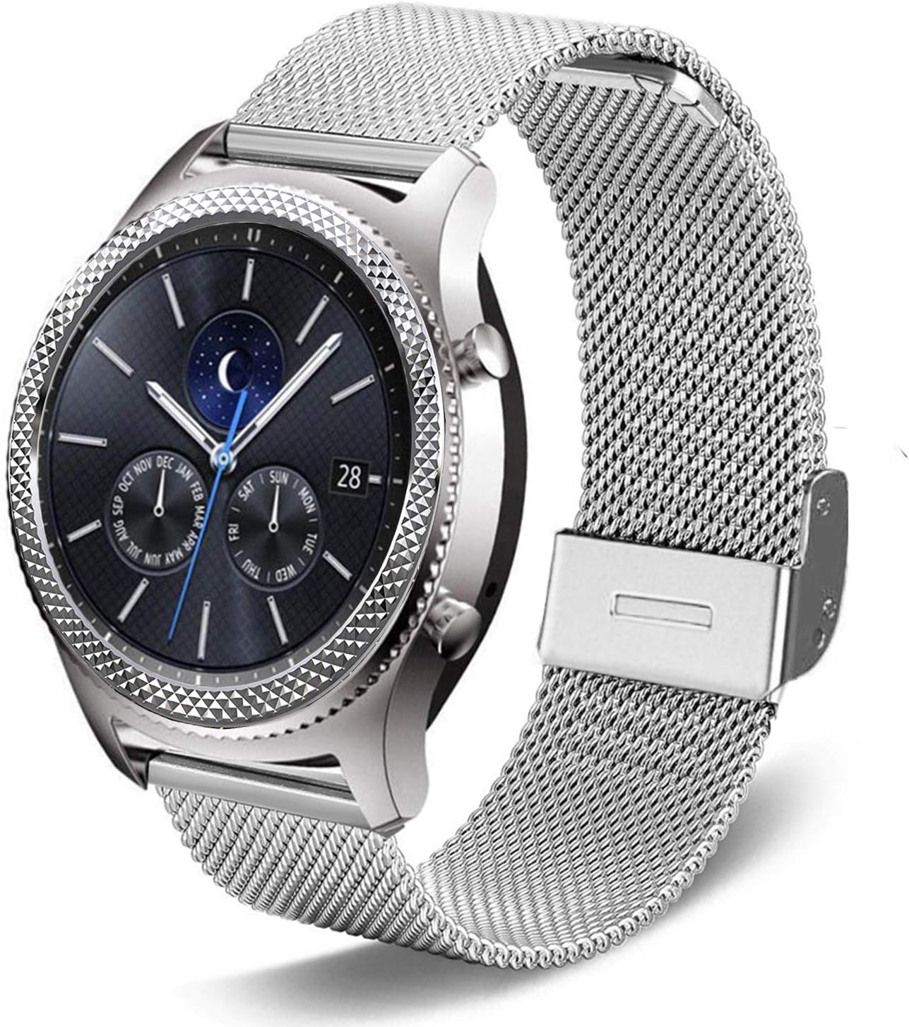 DEALELE Strap Compatible with Samsung Gear S3 Frontier / Classic / Galaxy Watch 46mm - Image 3