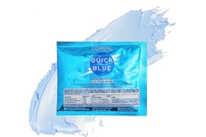 L'OREAL TECHNIQUE L'Oréal Technique Quick Blue High Performance Hair Lightener - Hair Bleaching Powder - No Drip Formula, Extra Strength Lightening Action Lifts Up To 7 Levels, Single Application