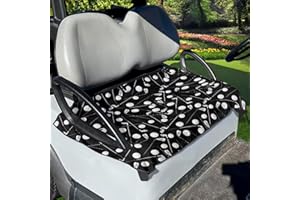 TODIYADDU Golf Shaft Golf Accessories for Men Gift with Unique Patterns Seat Covers Antifouling Club Car Decoration Universal