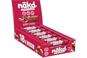 NĀKD. Nakd - Berry Delight Bar - 35g (Case of 18)