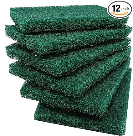 Hulless 12 Pcs Scrub Sponge Scouring 