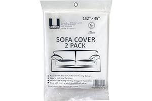 SOFA Moving Covers (2 Pack) - 45" x 152" - Moving & Storage Bags - UBOXES,Water resistant