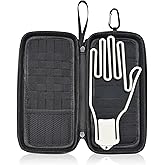 Golf Glove Holder Case, Golf Bag Organizer Hard Protective Case with Glove Shaper ,Pocket & Slots Store Golf Accessories and Personal Items Multifunctional Storage Golf Bag Gift for Men Women Golfers