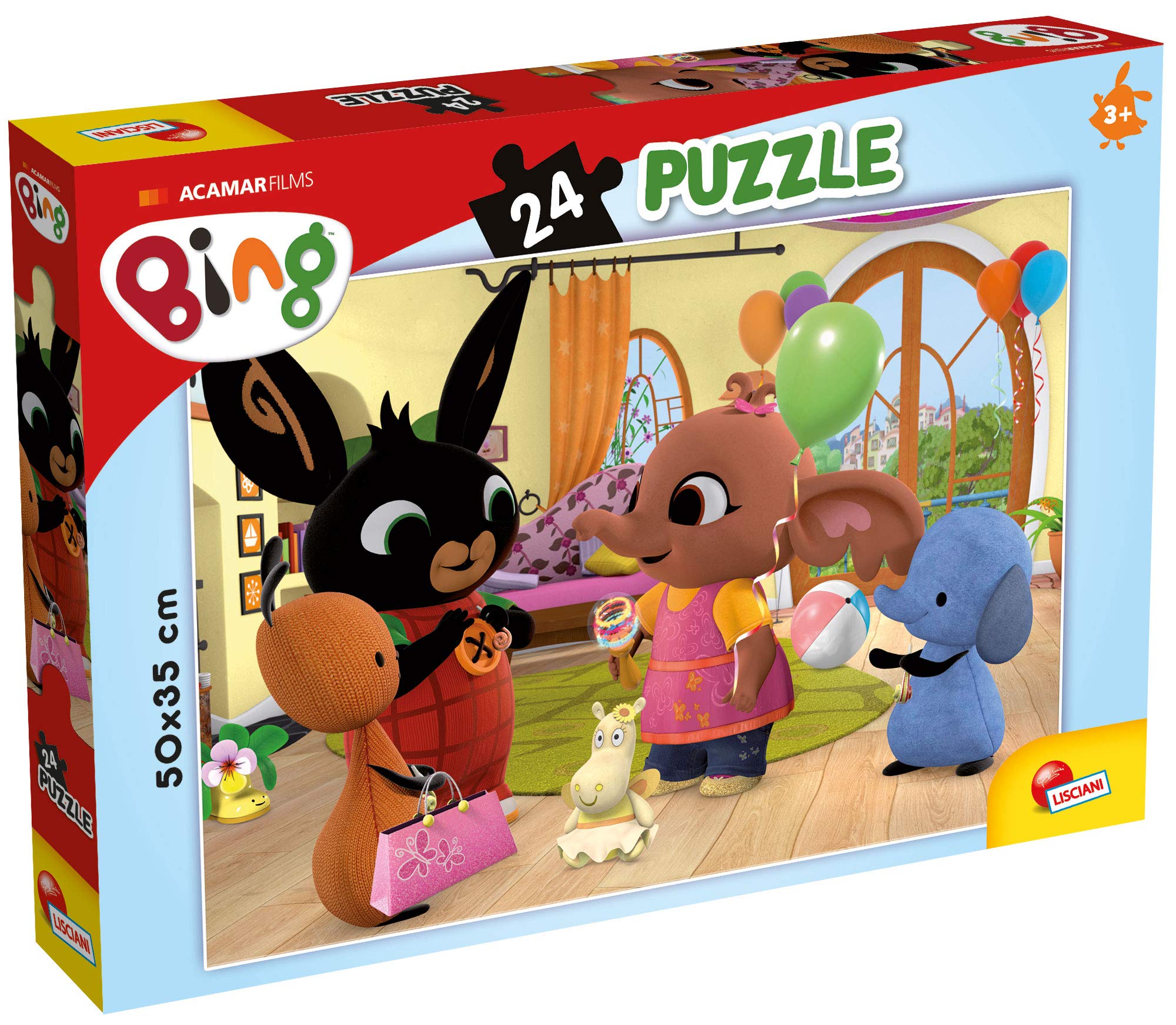 Lisciani 77960 Bing Facciamo Festa Puzzle, Multicolour